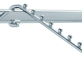 Schrägarm für Ovalrohrstange