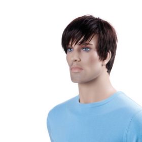 Herren Perücke Lucke dunkel-braun