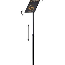 Infoständer Galax, schwarz