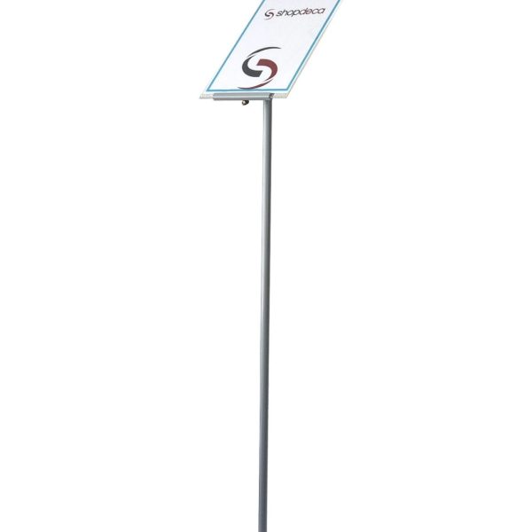 Infoständer Plain silber