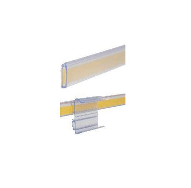 29736-Rail-Adhesive-2 Preisschiene mit Klebeband für ESL (50Stk) – Bild 1