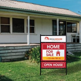 Werbetafel Real Estate 3