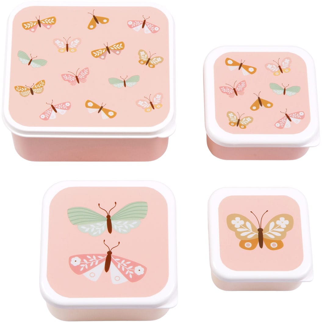 ALLC-SBSEBU42-8719715001920 ALLC Lunch & snack box set SBSEBU42 Butterflies – Hochwertig & günstig bei ShopDeca