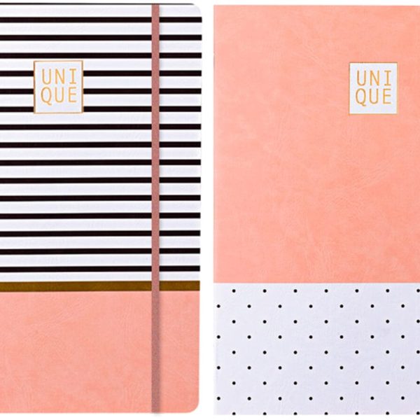 ANCOR Notizbuch UNIQUE 110487 13x21, 80g, lines 96 Bl.