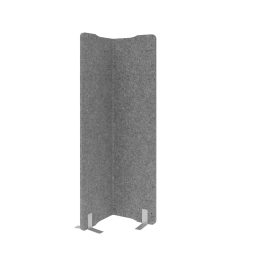 APOLLO Akustikstellwand 180x100cm VASWF1810/5 grau, Eckelement