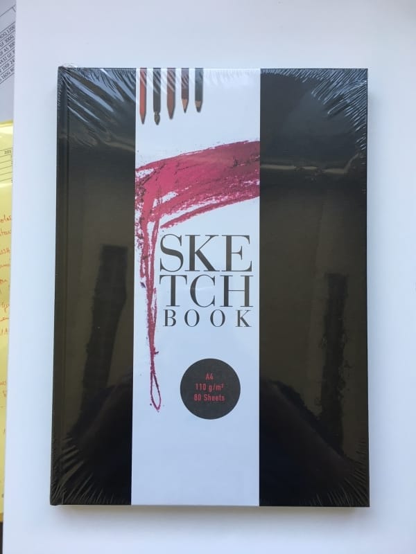 BAM4U.CH-6676A4-7640138692123 BAM4U.CH Skizzenbuch A4 6676A4 110g, perforiert 80 Blatt – Hochwertig & günstig bei ShopDeca