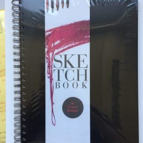 BAM4U.CH Skizzenbuch A4 6678A4 110g, perforiert 80 Blatt