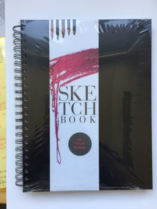 BAM4U.CH-6678A4-7640138692185 BAM4U.CH Skizzenbuch A4 6678A4 110g, perforiert 80 Blatt – Hochwertig & günstig bei ShopDeca