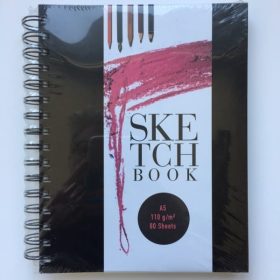 BAM4U.CH Skizzenbuch A5 6678A5 110g, perforiert 80 Blatt