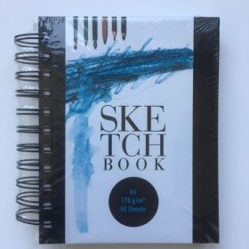 BAM4U.CH Skizzenbuch A6 6679A6 170g, perforiert 48 Blatt