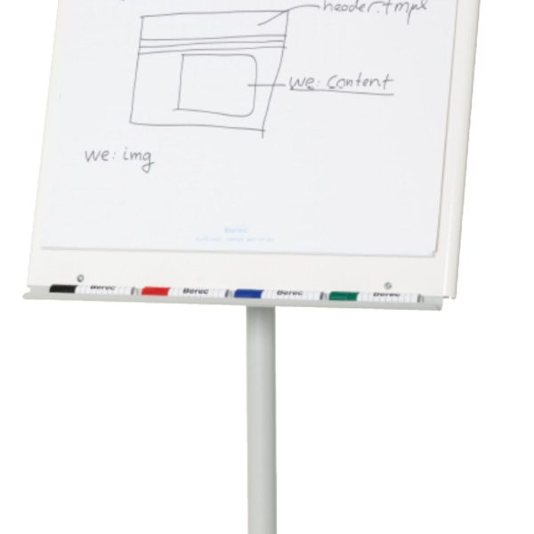 BEREC Flipchart 448.205 74x100cm auf Rollen