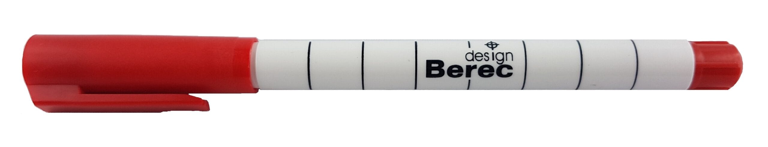 BEREC-956.10.02-7640106625399 BEREC Whiteboard Marker schmal 1mm 956.10.02 rot – Bild 1
