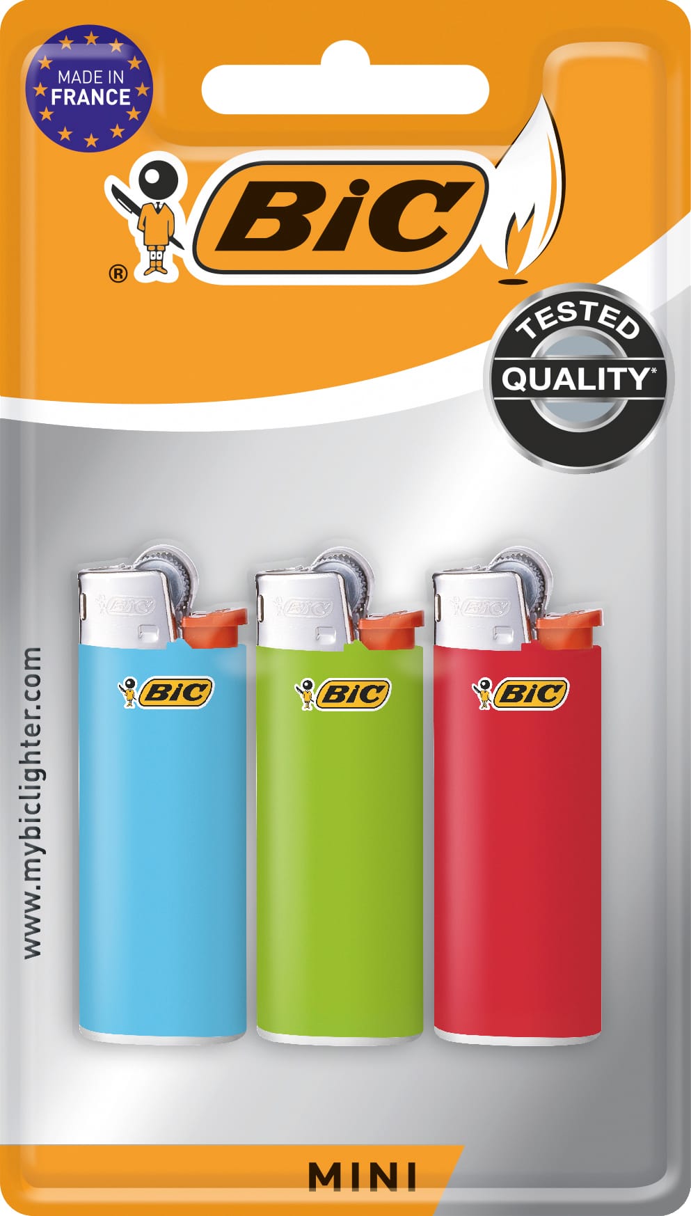 BIC-807973-3086125002812 BIC Feuerzeuge J25 Mini 807973 3 Stk. – Hochwertig & günstig bei ShopDeca