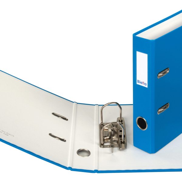 BIELLA Ordner Plasticolor 4cm 10750405U blau A5