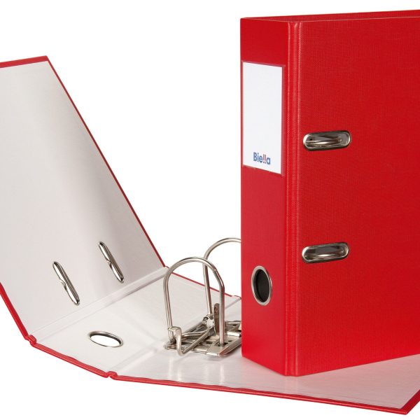 BIELLA Ordner Plasticolor 7cm 10750745U rot A5