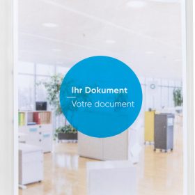 BIELLA Schnellhefter Pro-File #2 A4 16440203U transp.,PP,Sichttasche 80 Bl.