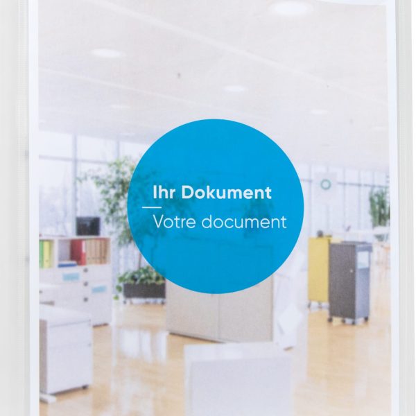 BIELLA Schnellhefter Pro-File #2 A4 16440203U transp.,PP,Sichttasche 80 Bl.