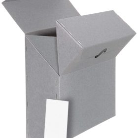 BIELLA Archivschachtel A4 26041000U grau 27x10x33cm