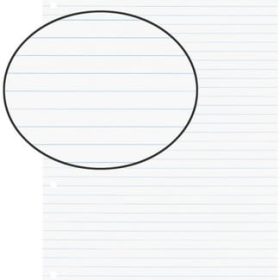 BIELLA Einlageblatt 45044100U weiss,liniert, 4 Loch 100 Bl.