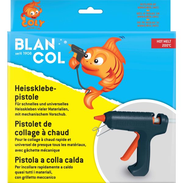 BLANCOL Heissklebepistole 32405 PROFI mit 2 Stick