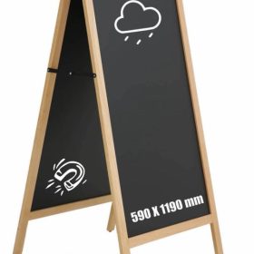 Kundenstopper Kreidetafel BIG, natur