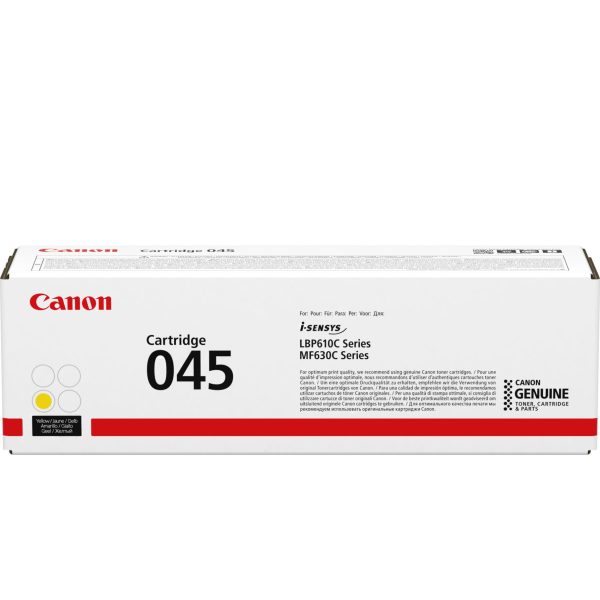 CANON Toner-Modul 045 yellow 1239C002 LBP613Cdw/611Cn 1300 Seiten