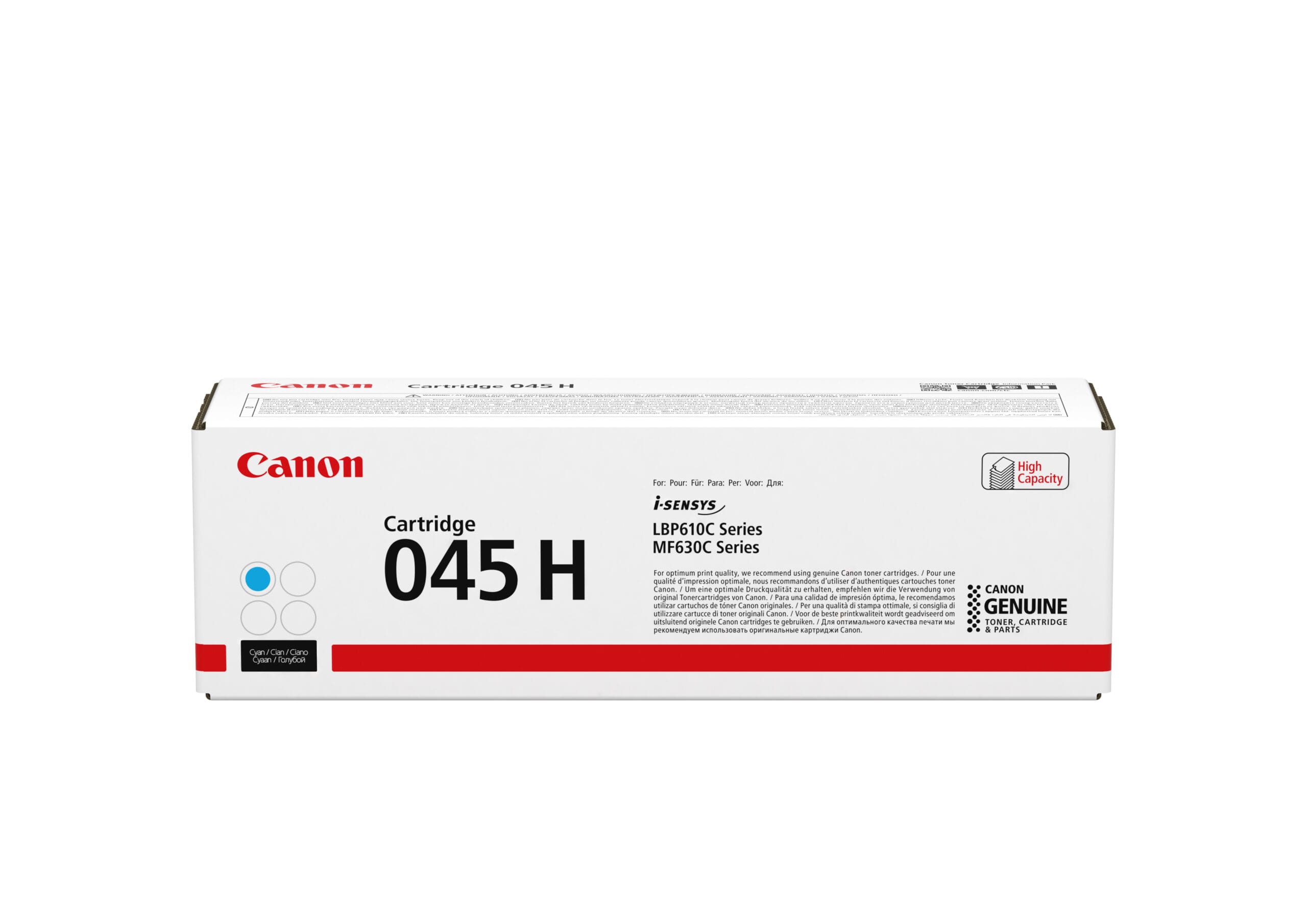 CANON-1245C002-4549292073751 CANON Toner-Modul 045 H cyan 1245C002 LBP613Cdw/611Cn 2200 Seiten – Hochwertig & günstig bei ShopDeca