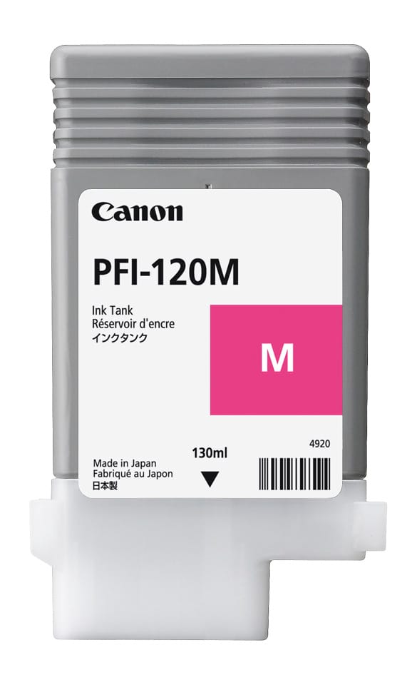 CANON-PFI-120M-0013803303001 CANON Tintenpatrone magenta PFI-120M iPF TM 200/305 130ml – Hochwertig & günstig bei ShopDeca