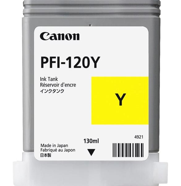 CANON Tintenpatrone yellow PFI-120Y iPF TM 200/305 130ml