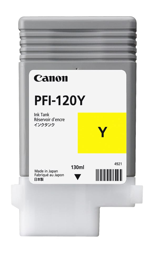 CANON-PFI-120Y-0013803303025 CANON Tintenpatrone yellow PFI-120Y iPF TM 200/305 130ml – Hochwertig & günstig bei ShopDeca