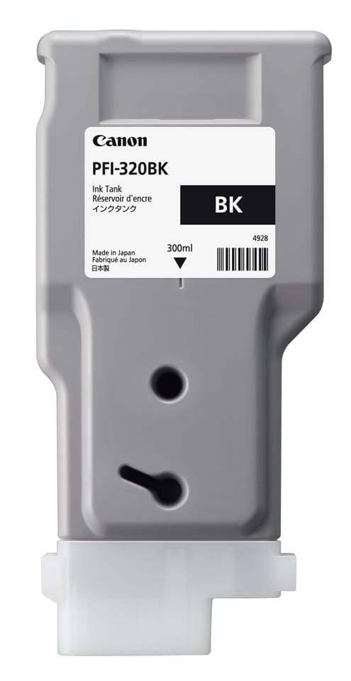 CANON-PFI-320BK-0013803303056 CANON Tintenpatrone black PFI-320BK iPF TM 200/305 300ml – Hochwertig & günstig bei ShopDeca