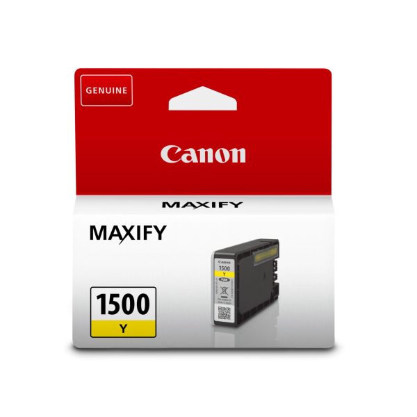 CANON Tintenpatrone yellow PGI-1500Y MAXIFY MB2050/MB2350 300 S.