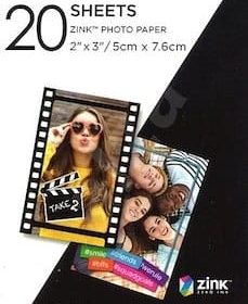 CANON ZINK Papier 50x75mm ZP-2030 20 Blatt