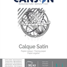 CANSON Transparentblock A3 200757241 90g 50 Blatt