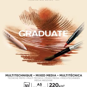 CANSON Graduate Mixed Media A5 400110367 20 Blatt, beige, 220g