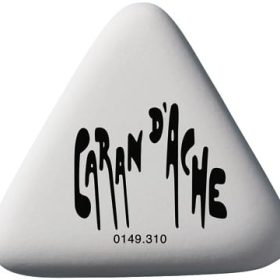 CARAN D'ACHE Radierer dreieckig 149.310 weiss 45x50x45mm