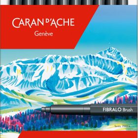CARAN D'ACHE Classic Fibralo Brush 0.5-5mm 186.310 10 Farben ass.