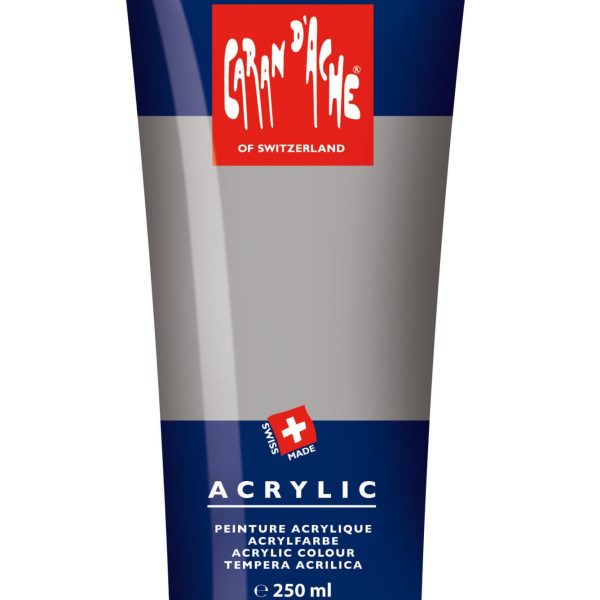 CARAN D'ACHE Acrylfarbe 250ml 2810.003 hellgrau