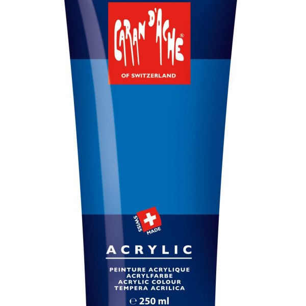 CARAN D'ACHE Acrylfarbe 250ml 2813.170 cyan