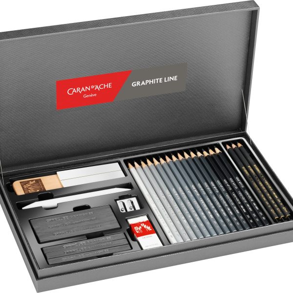CARAN D'ACHE Graphite Line Gift Box Set 3000.415 assortiert