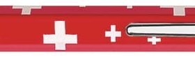 CARAN D'ACHE Kugelschreiber 849 Swiss 849.253 rot/weiss