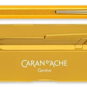 CARAN D'ACHE Kugelschreiber 849 GoldBar 849.999 gold, mit Metalletui