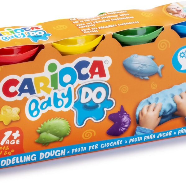 CARIOCA Baby Knete Baby Do 43180 8x75g 1+