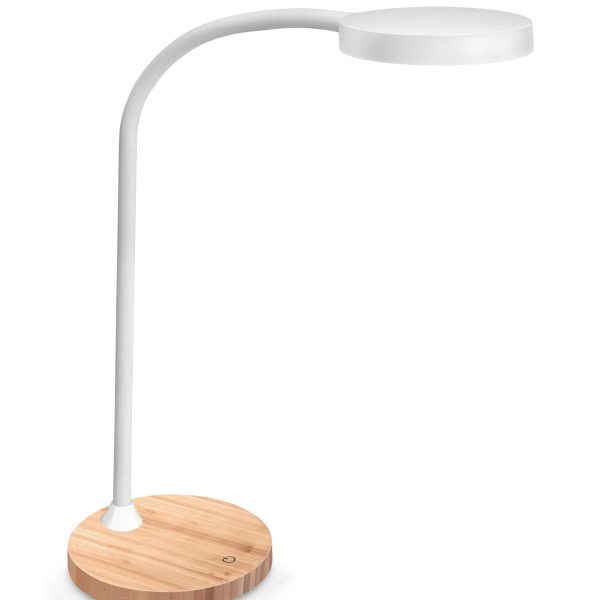 CEP Tischleuchte FLEX CLED-0290Sil Eiche, dimmbar 7W