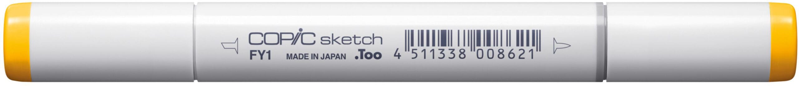 COPIC-21075337-4511338008621 COPIC Marker Sketch 21075337 FY (FY1) Fluorescent Yellow – Hochwertig & günstig bei ShopDeca