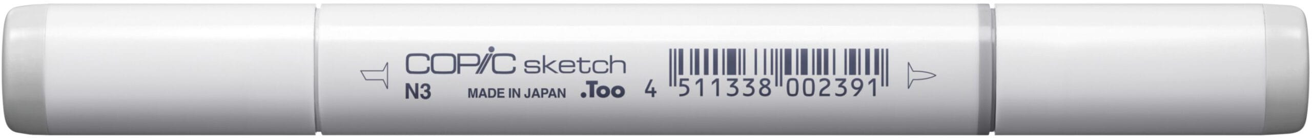COPIC-2107589-4511338002391 COPIC Marker Sketch 2107589 N-3 - Neutral Grey No.3 – Bild 1