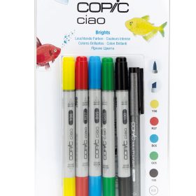 COPIC Marker Ciao 22075550 5+1 Set Brights