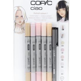 COPIC Marker Ciao 22075552 5+1 Set Portrait colours 1