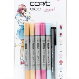 COPIC Marker Ciao 22075564 5+1 Set Manga 7