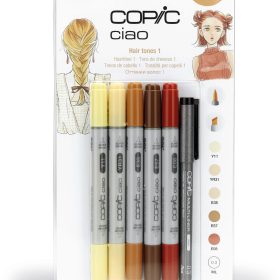 COPIC Marker Ciao 22075572 5+1 Set Hair Tones 1